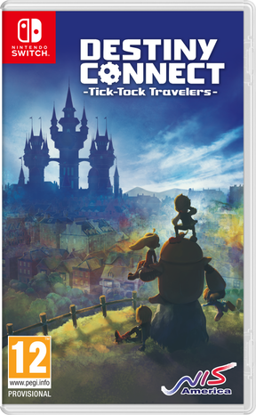 Destiny Connect: Tick-Tock Travelers – omslag til Nintendo Switch