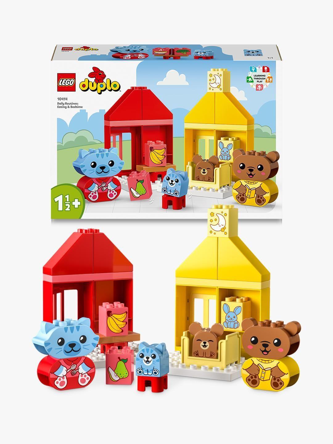 LEGO 10414 DUPLO Daily Routines: Meal & Bedtime, Construction Toys LEGO