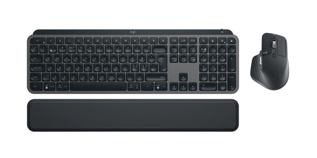 Logitech - MX Keys S Performance Combo Keyboard and Mouse Set Logitech