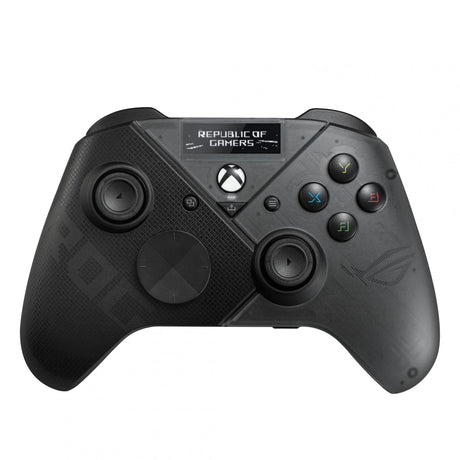 ASUS ROG Raikiri PRO (GD300X) PC Gamepad, Officially licences Xbox controller with OLED display ASUS