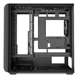 Sharkoon MK2 RGB Black Mesh Front Tempered Glass 4x 120mm ARGB PWM Fans USB-C BTF Micro-ATX Gaming PC Case Sharkoon