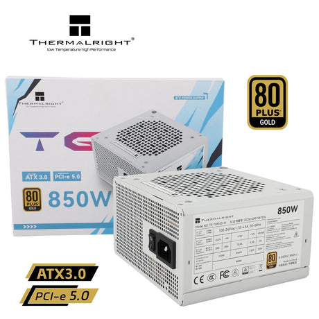 Thermalright TR-TG 850S-W White - PSU, 80+ Gold, 850W, non-modular Shenzhen Deli Ming Technology Co. LTD (Thermalright)