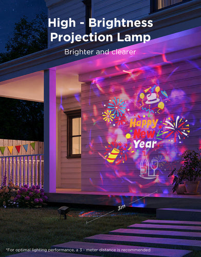 Govee Outdoor Decoration Projector Light – H7071 – detalje eller anvendelse 1