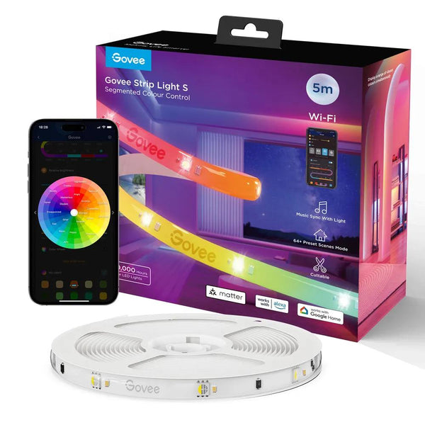 Govee H612A Intelligent LED lysstrip WiFi/Bluetooth 5 m