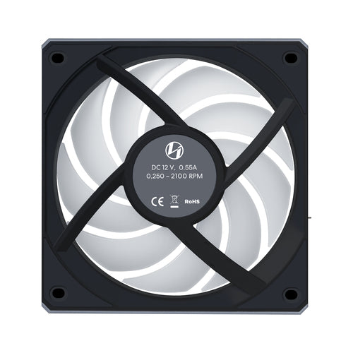 Lian Li UNI FAN CL Wireless Reverse – 120 mm, sort – visning 6