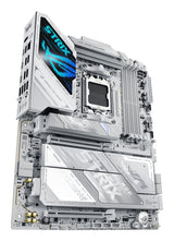 ASUS ROG STRIX X870E-A GAMING WIFI7 NEO – ATX AM5 bundkort – skråt ovenfra