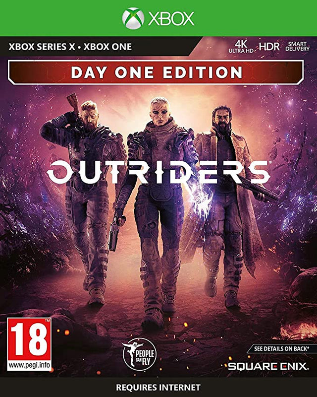 Outriders – Day One Edition – Xbox One / Xbox Series X – forside