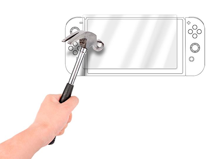 Nacon - Tempered Glass Screen Protector - Nintendo Switch Geekd