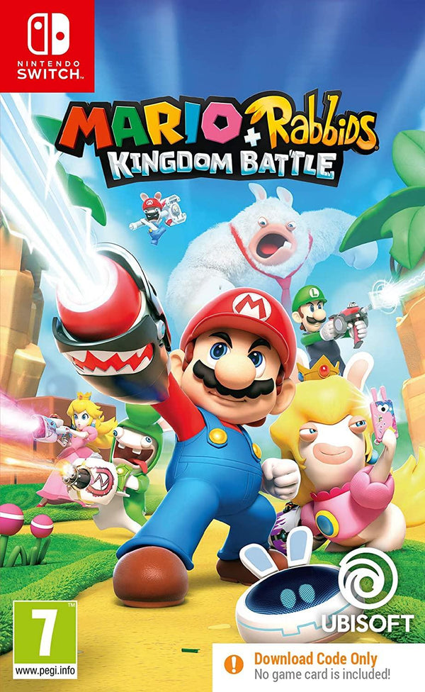 Mario + Rabbids Kingdom Battle (Kod i en låda) (Nintendo Switch)