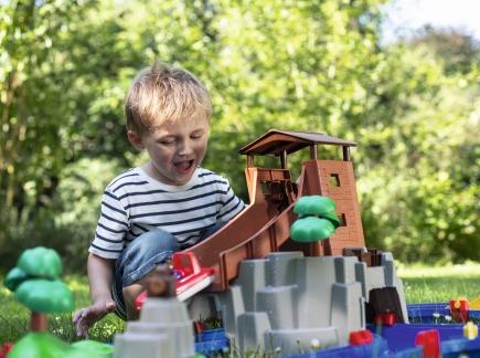 AquaPlay AdventureLand 1547 – vandbane med bjerg og rutsjebane – produktbillede 9