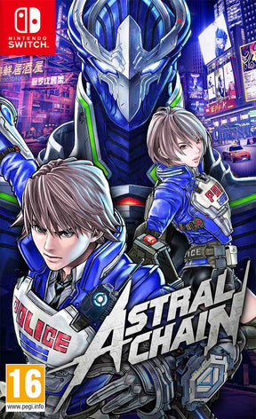 Astral Chain – Nintendo Switch – spilomslag