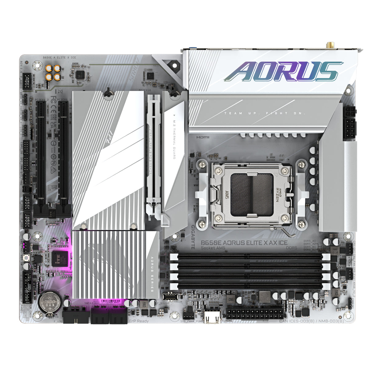 GigaByte B650E A ELITE X ICE - Socket AM5 - motherboard GigaByte