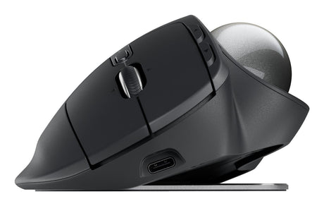 Logitech - MX Ergo S Advanced Wireless Trackball Black