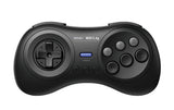 8BitDo M30 2.4G Controller til Mega Drive Sort – Seks frontknapper og styrekryds
