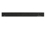 NETGEAR GS348 Gigabit-switch – set bagfra med strømtilslutning