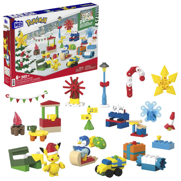 Mega Construx Pokémon Adventskalender – Bygg, Spela och Samla