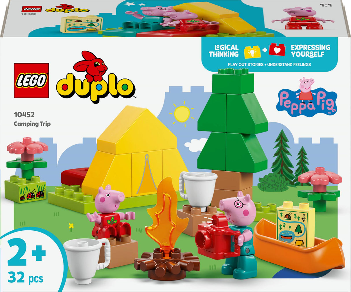 LEGO 10452 DUPLO Peppa Pig Camping Trip LEGO