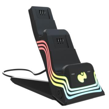 PDP Afterglow Wave Dual Charger Black Xbox PDP