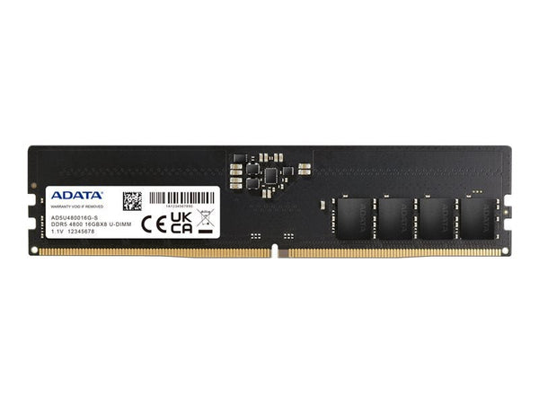 ADATA DDR5  16GB 4800MHz CL40  On-die ECC