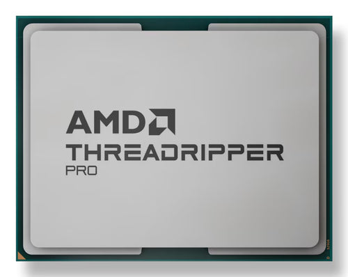 AMD Ryzen Threadripper PRO 9975WX – 32 kerner – Boxed uden køler – processoren set ovenfra uden køler