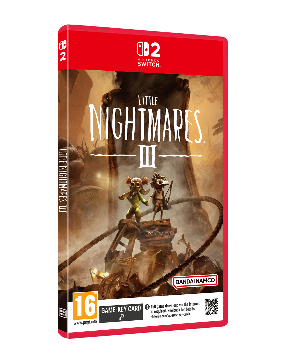 Little Nightmares III Switch 2 Game-Key Card – Switch 2 Game-Key Card-emballage