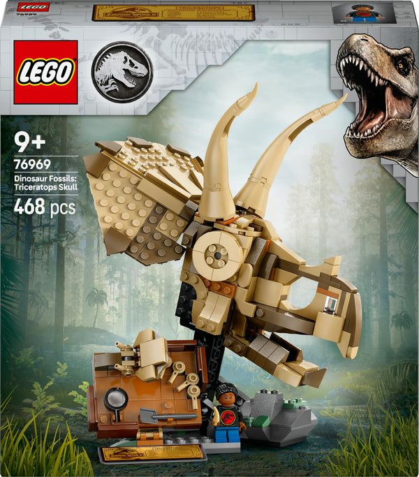 LEGO 76969 Jurassic World Dinosauriefossiler: Triceratopsskalle