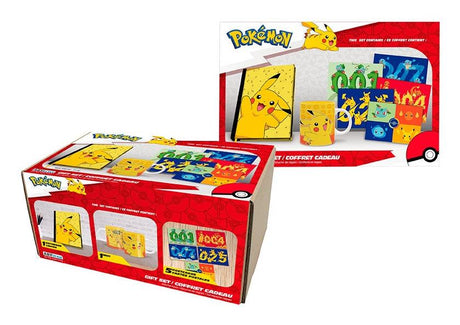 POKEMON - Pck A5 Notebook + Mug320ml + Postcards Pikachu Geekd