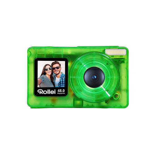 Rollei Compactline Pocket digitalkamera – transparent grøn
