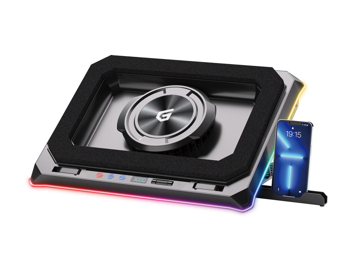 Conceptronic THYIA03B Gaming Notebook Cooler with USB Hub CONCEPTRONIC
