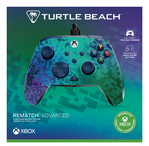 Turtle Beach Rematch Advanced Glitch Green – Xbox/PC – Emballagens front