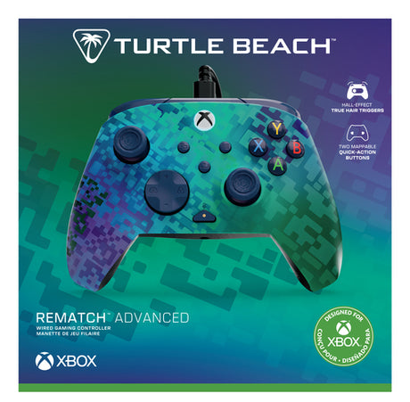 Turtle Beach Rematch Advanced Glitch Green – Xbox/PC – Emballagens front
