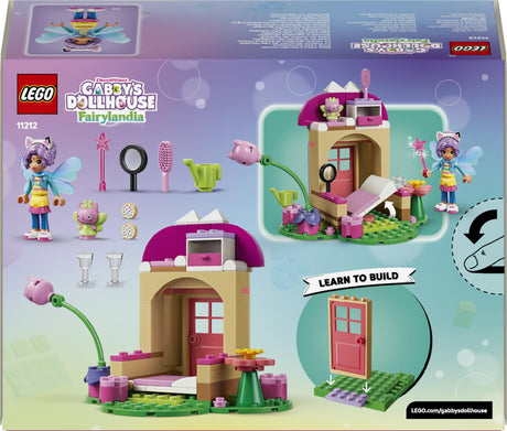 LEGO - Gabby's Dollhouse - Kitty Fairy's Garden House (11212) LEGO