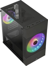 AeroCool Atomic Lite Tårn Micro-ATX No power supply Sort AeroCool