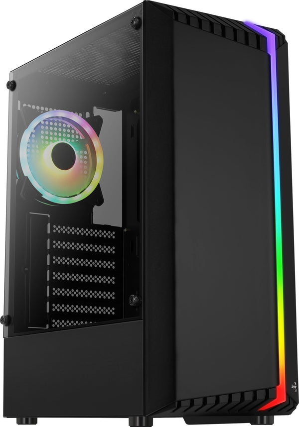 AeroCool PGS V Series Bionic Tower ATX Ingen strömförsörjning Svart