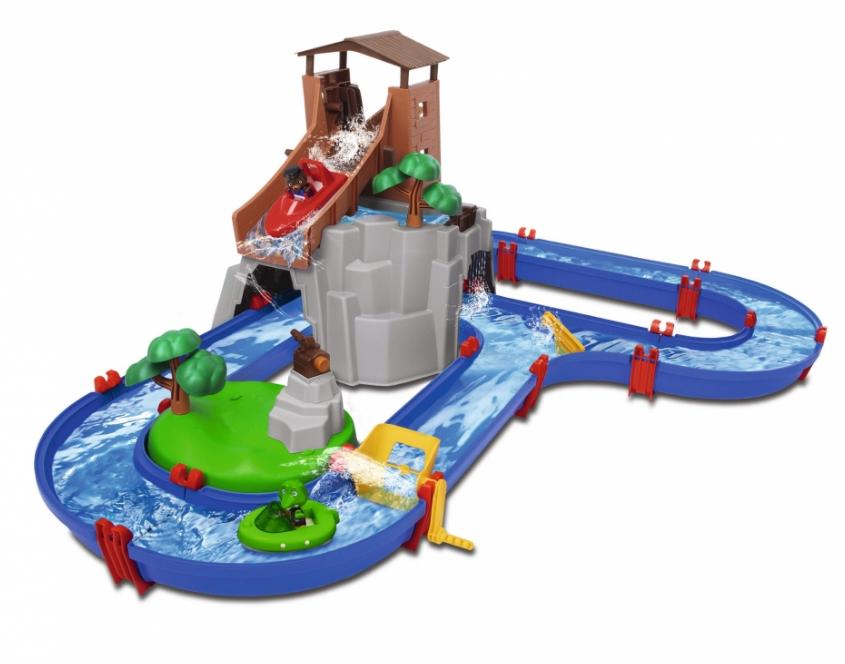 AquaPlay AdventureLand 1547 – vandbane med bjerg og rutsjebane