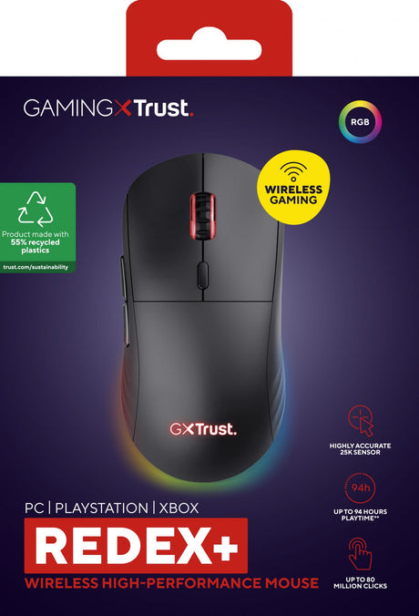 TRUST GXT927 REDEX+ HIGH PERF WRLS MOUSE TRUST