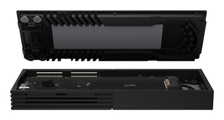 ASUS ProArt PA40SU åbnet kabinet med indvendig M.2-plads
