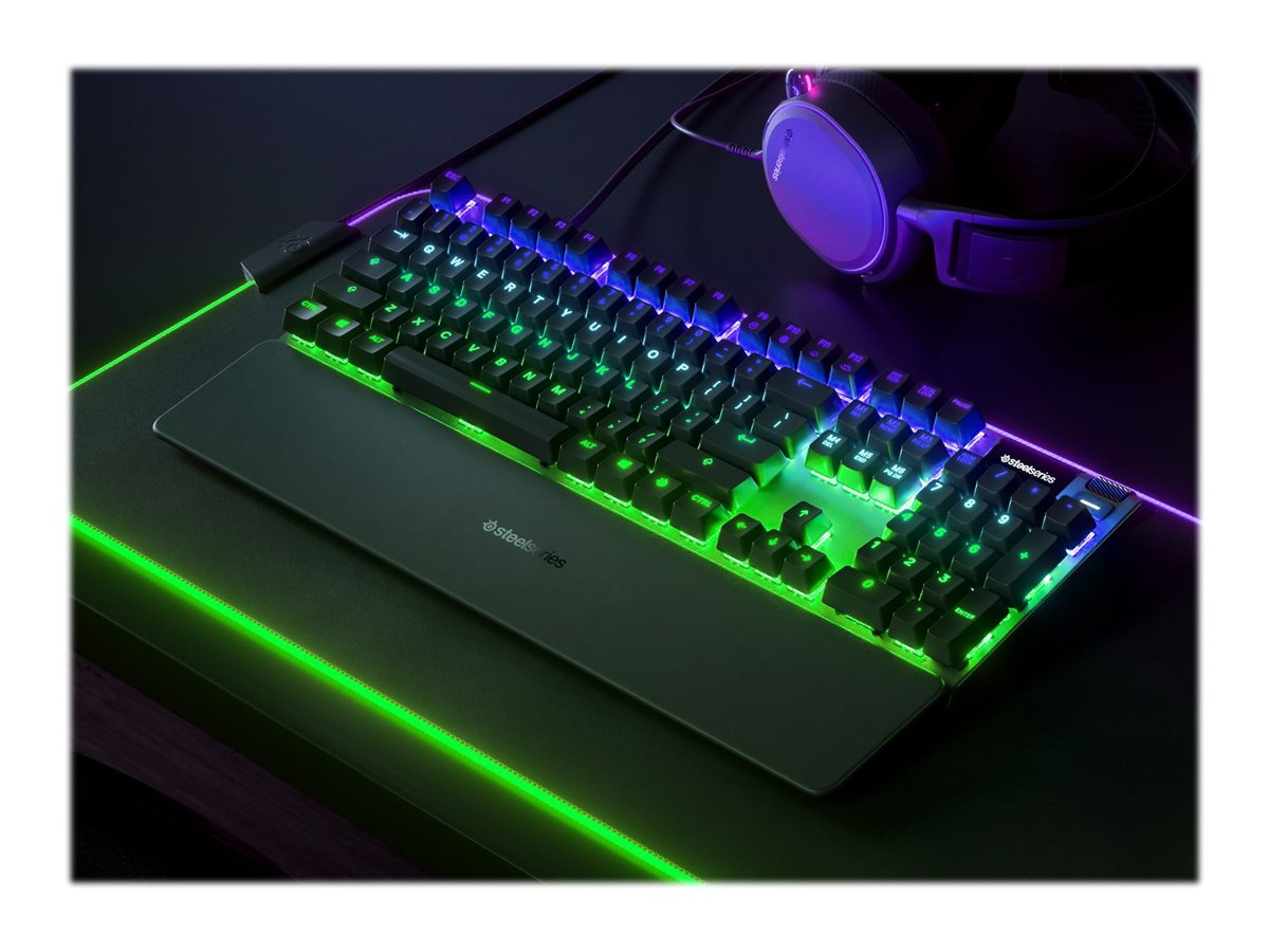 SteelSeries Apex Pro Tastatur Mekanisk RGB Kabling