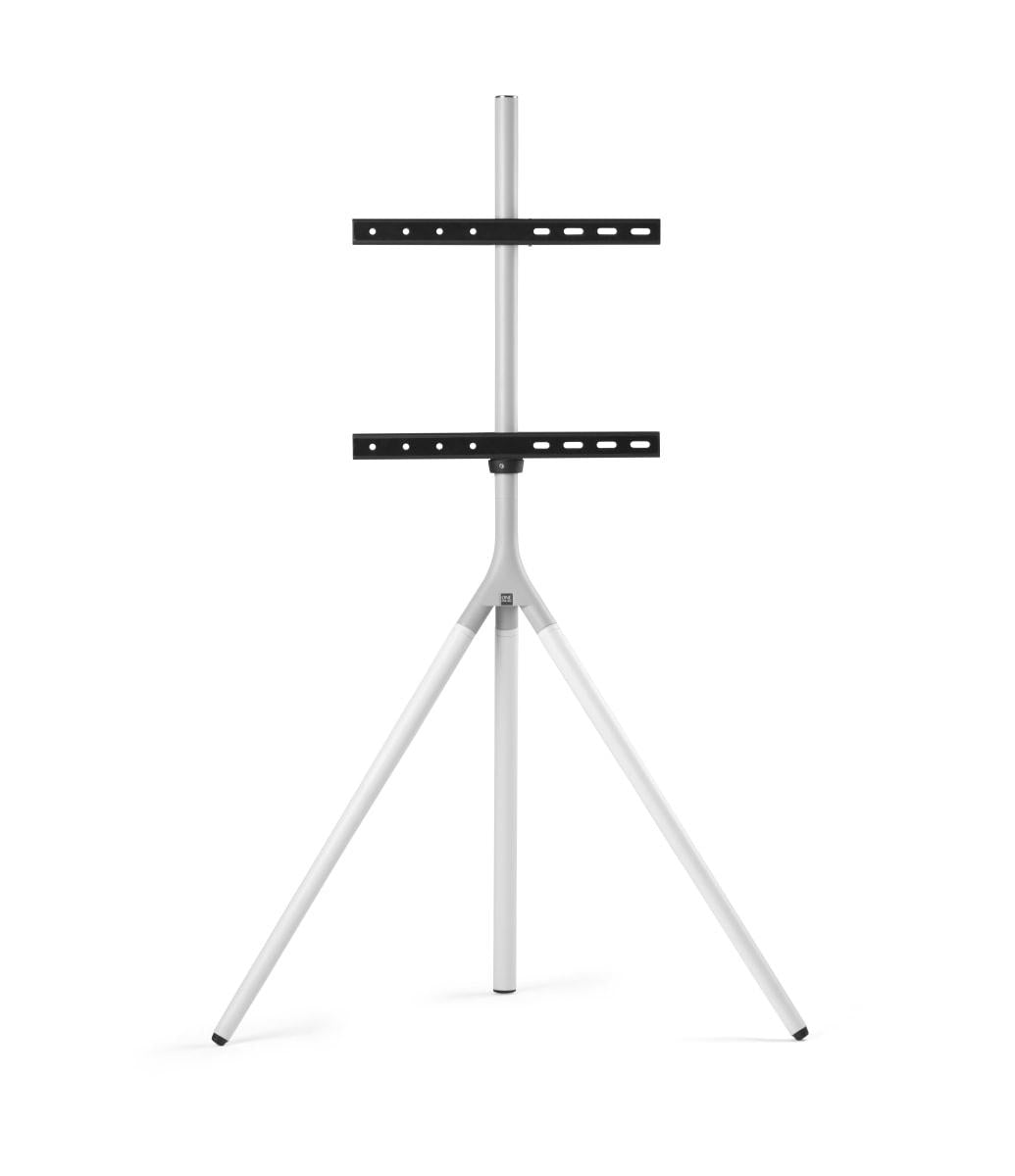 One for All TV Stand Full Metal Tripod Titanium white WM 7462 OneforAll