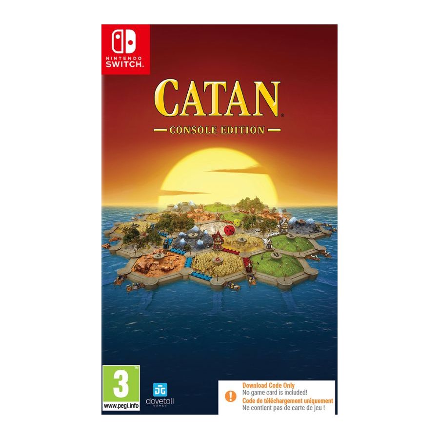 CATAN – Console Edition (Code in Box) – Nintendo Switch – spilomslag