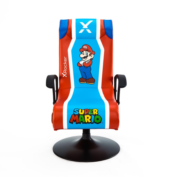 X-Rocker Super Mario Joy 2.1 gamingstol – rød/blå