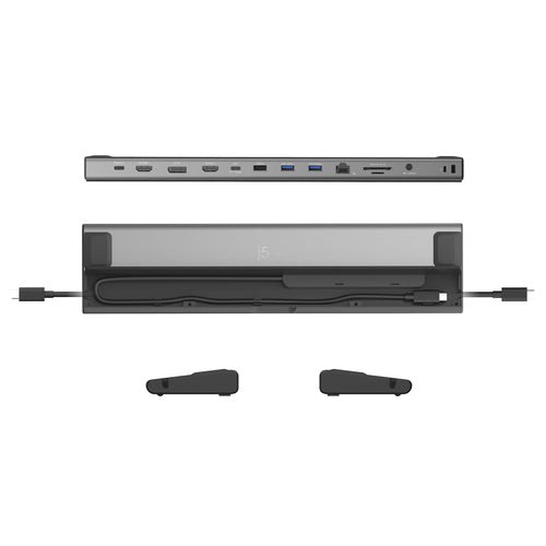 J5create - USB4 Triple 4K Display Docking Station J5create