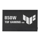 ASUS TUF Gaming 850G EVO – side med 850 W-mærkning