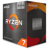 AMD CPU Ryzen 7 5700X3D 3GHz 8 kerner Socket AM4 WOF - u/køler AMD