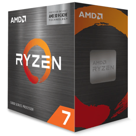 AMD CPU Ryzen 7 5700X3D 3GHz 8 kerner Socket AM4 WOF - u/køler AMD