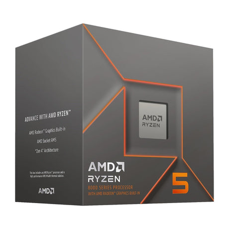 AMD Ryzen 5 8500G CPU 3.5GHz 6 kerner AM5 (PIB - m/køler) AMD