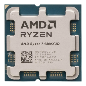 AMD Ryzen 7 9800X3D processor – set ovenfra