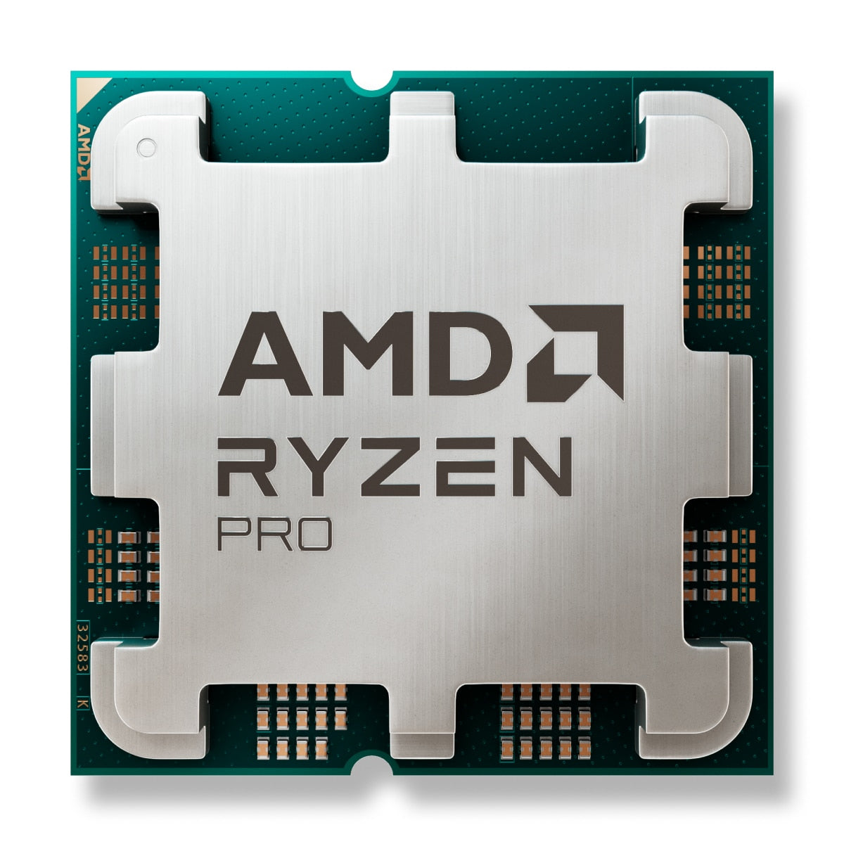 AMD Ryzen 3 PRO 8300G – AM5 – Tray – selve AM5-processoren set ovenfra uden køler