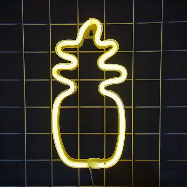 Ananas Neon LED-lampa