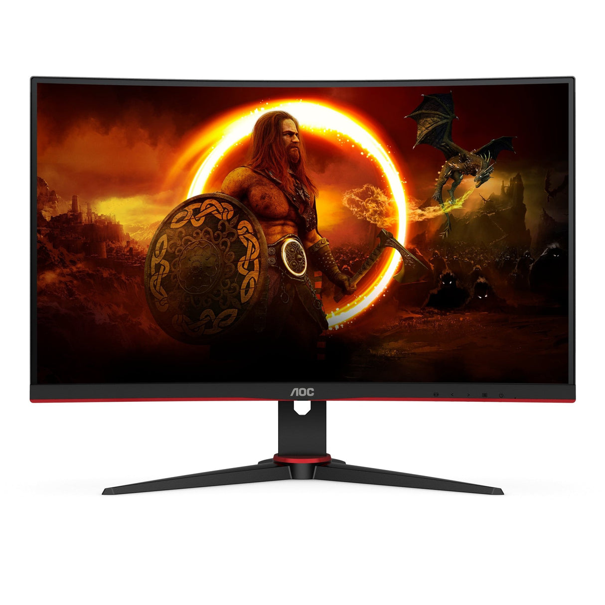 AOC Gaming C27G2ZE/BK 27 1920 x 1080 HDMI DisplayPort 240Hz AOC